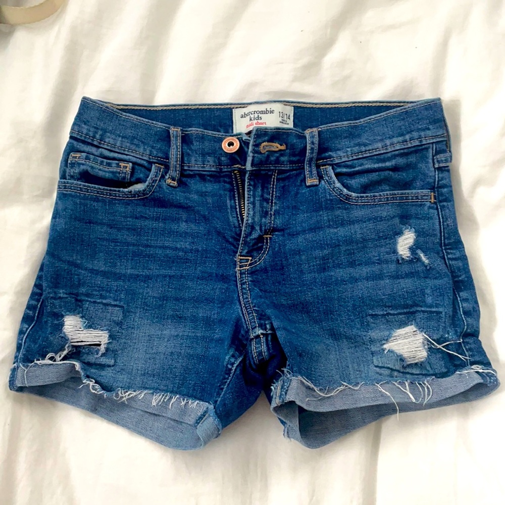 Abercrombie Kids jean shorts